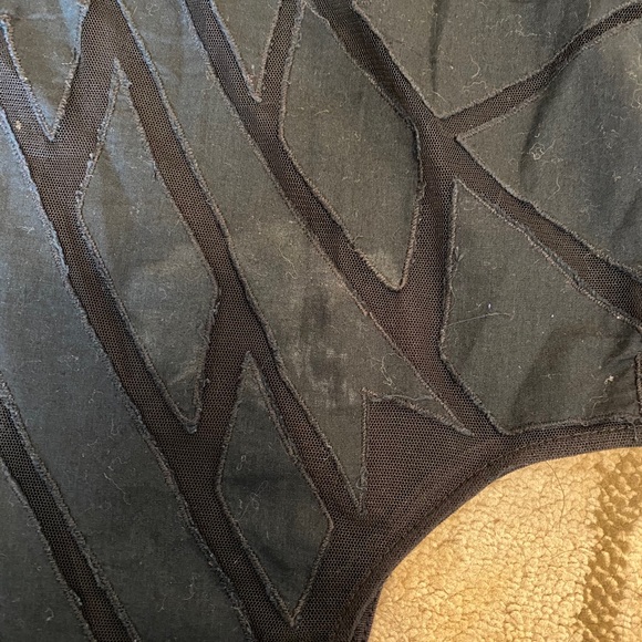 FREE PEOPLE black Ginger cutout tank - Picture 14 of 14